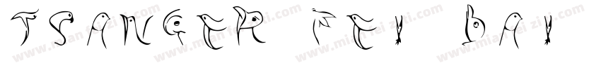 Tsanger Fei Bai Wo5字体转换